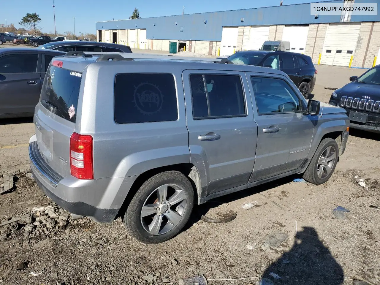 1C4NJPFAXGD747992 2016 Jeep Patriot Latitude