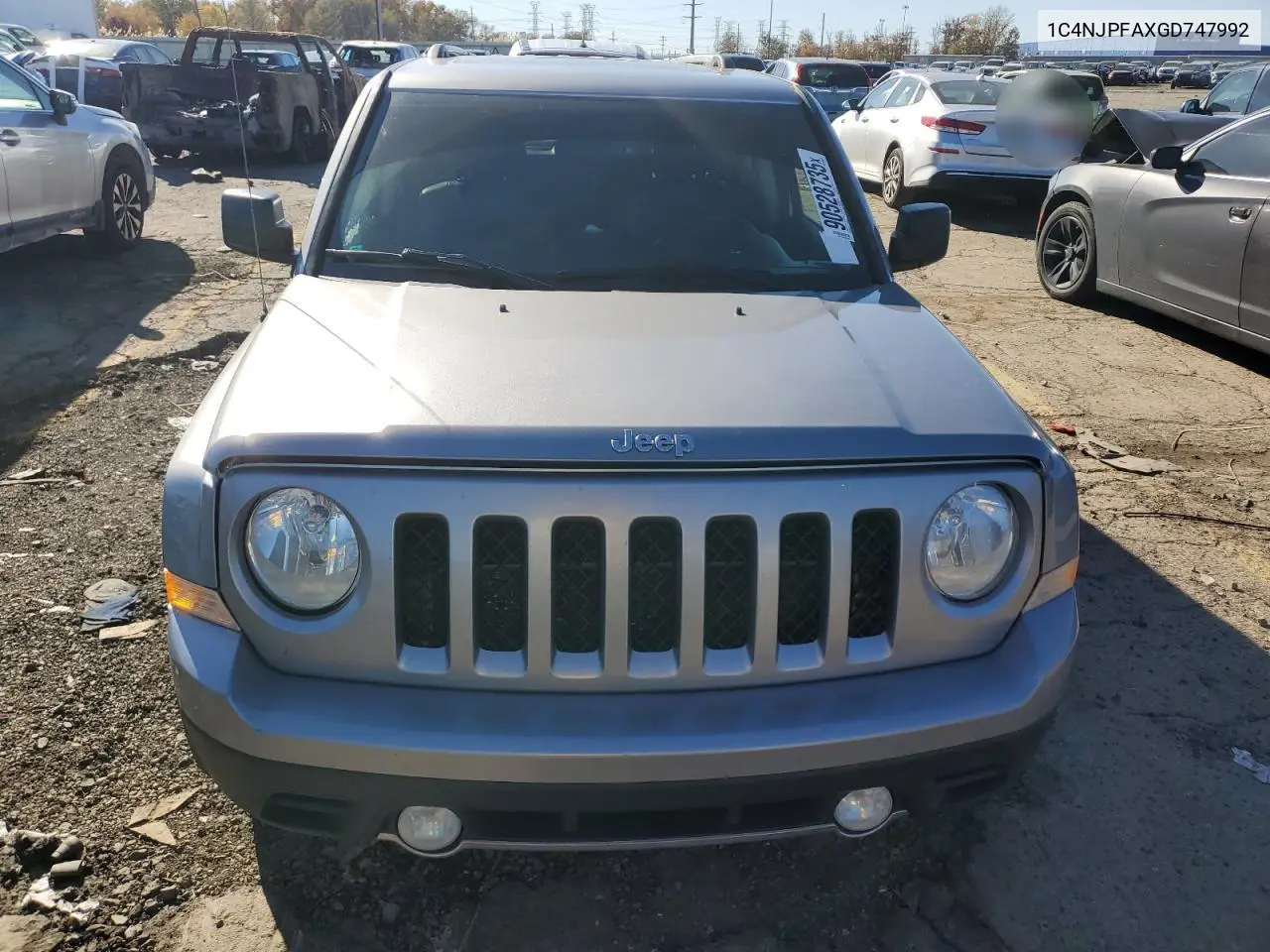 1C4NJPFAXGD747992 2016 Jeep Patriot Latitude