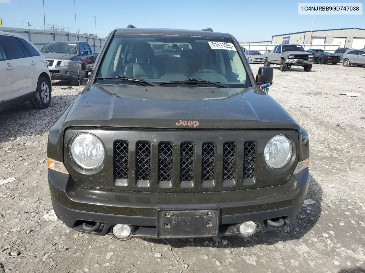 1C4NJRBB9GD747038 2016 Jeep Patriot Sport