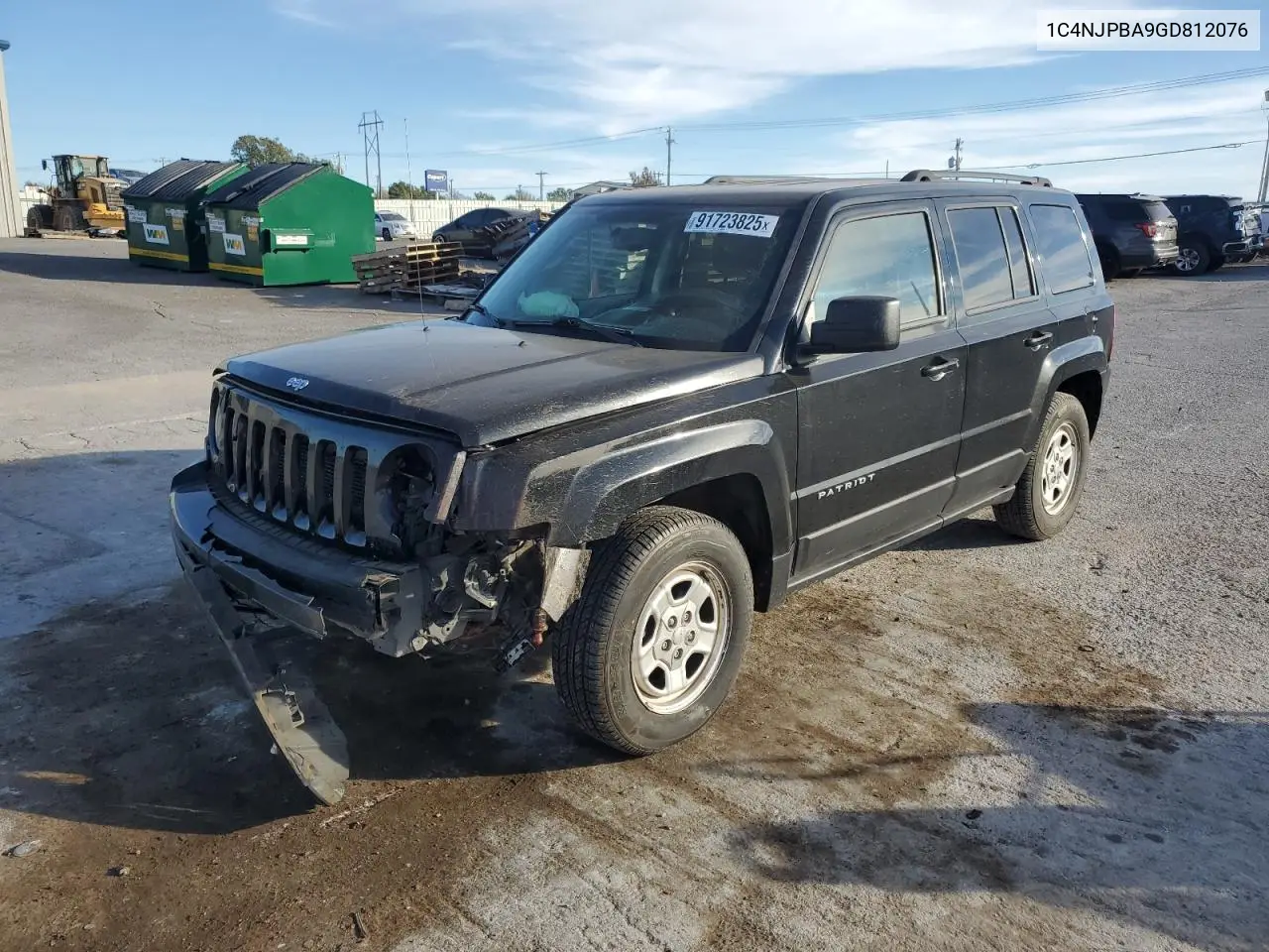 1C4NJPBA9GD812076 2016 Jeep Patriot Sport