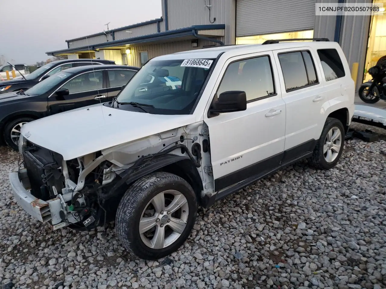 1C4NJPFB2GD507988 2016 Jeep Patriot Latitude