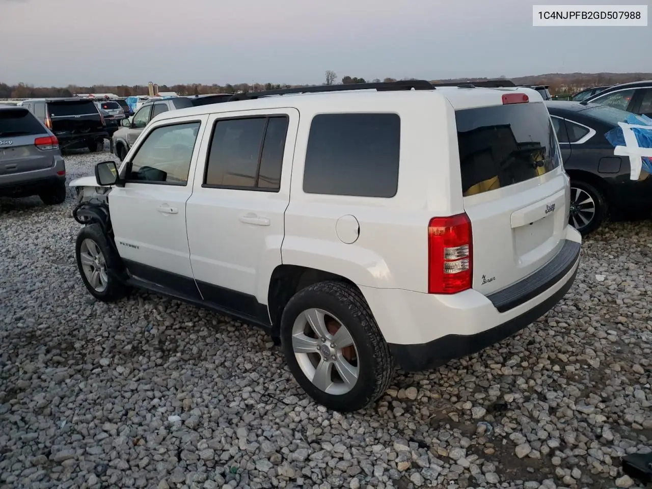 1C4NJPFB2GD507988 2016 Jeep Patriot Latitude