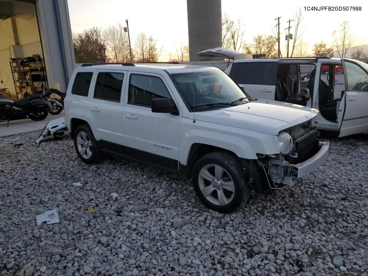 1C4NJPFB2GD507988 2016 Jeep Patriot Latitude