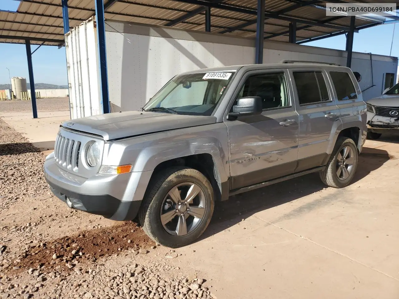 1C4NJPBA4GD699184 2016 Jeep Patriot Sport
