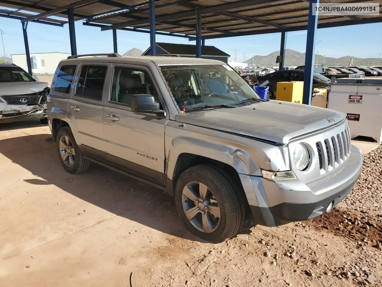 1C4NJPBA4GD699184 2016 Jeep Patriot Sport