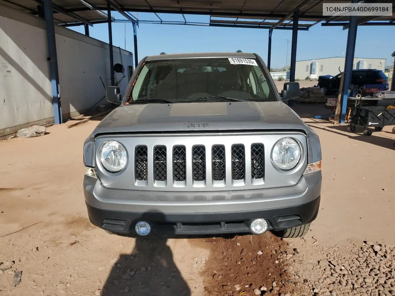 1C4NJPBA4GD699184 2016 Jeep Patriot Sport