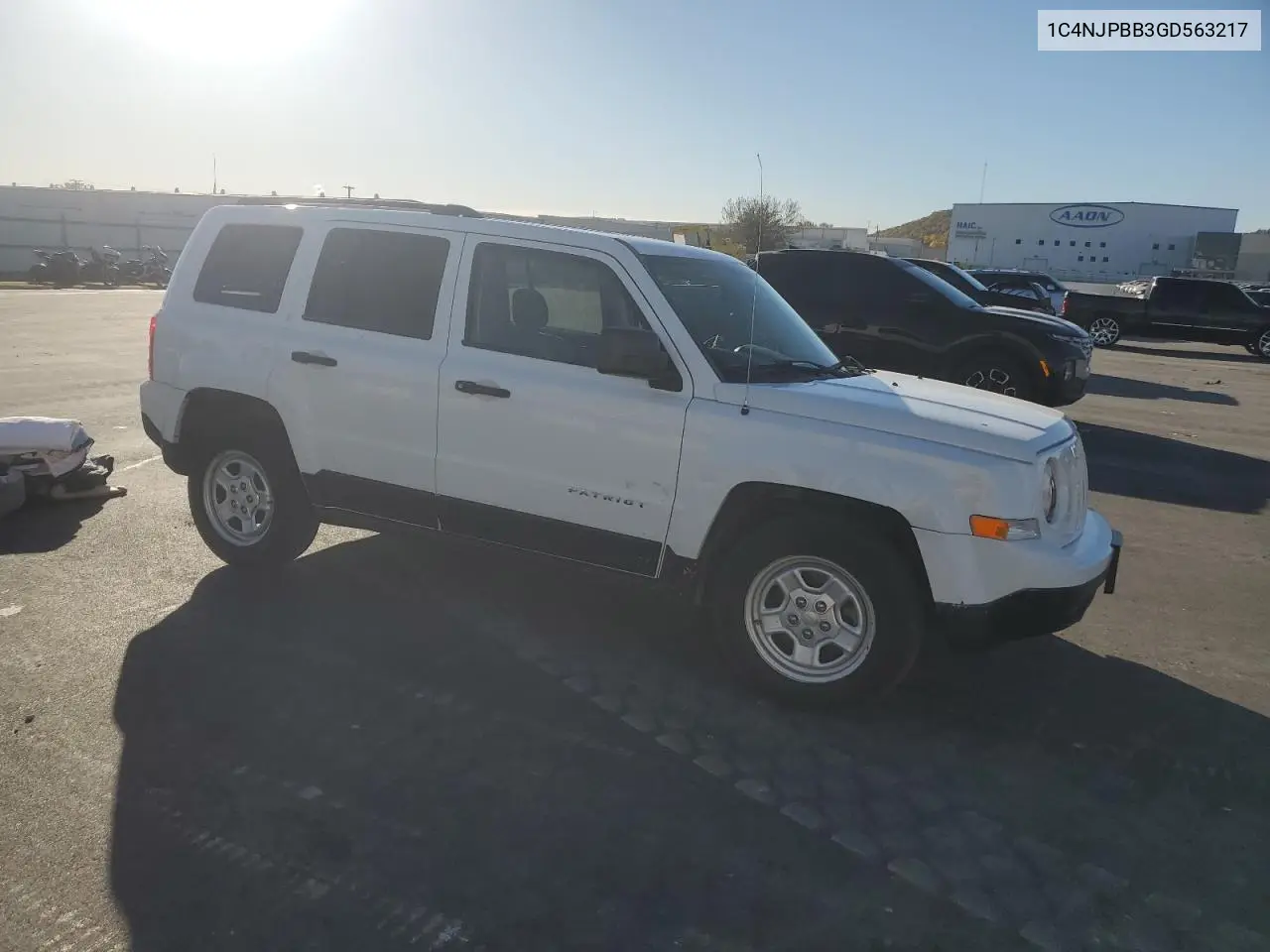 1C4NJPBB3GD563217 2016 Jeep Patriot Sport