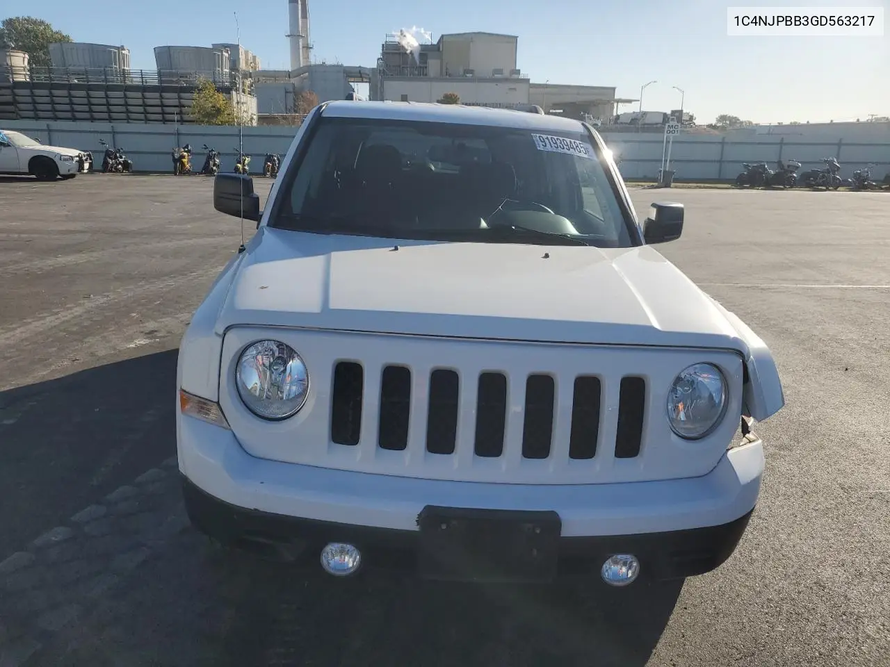 1C4NJPBB3GD563217 2016 Jeep Patriot Sport