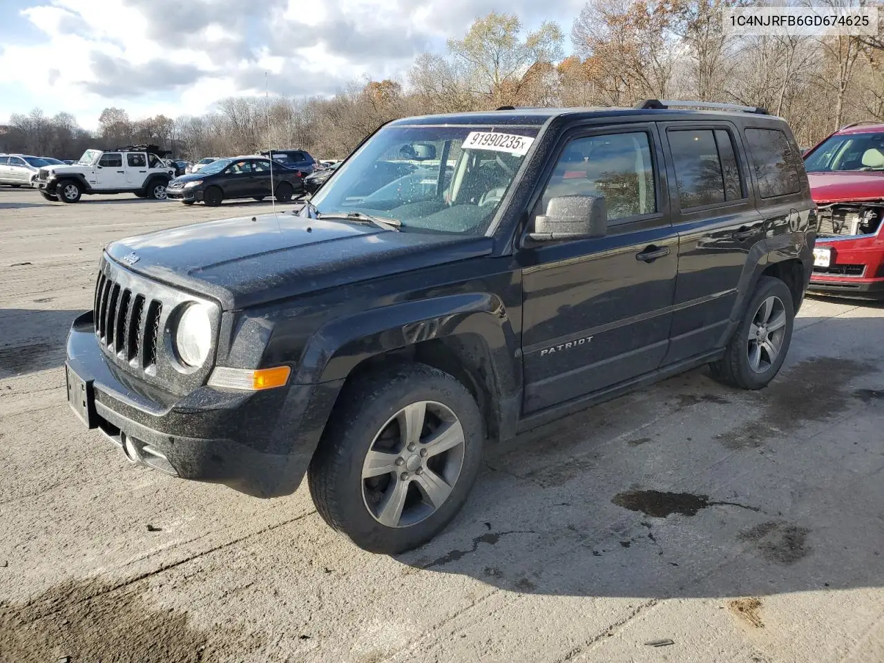 1C4NJRFB6GD674625 2016 Jeep Patriot Latitude