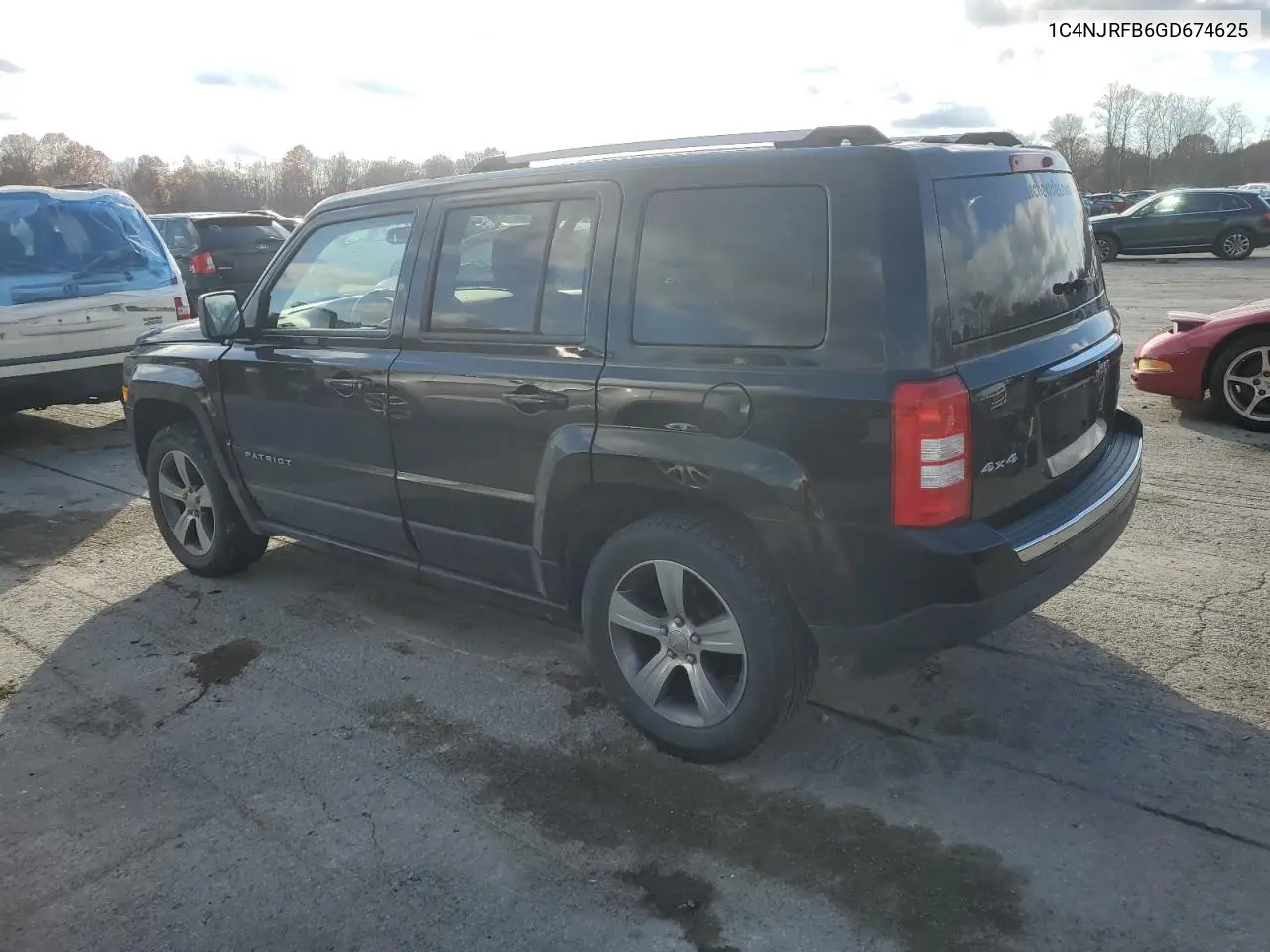 1C4NJRFB6GD674625 2016 Jeep Patriot Latitude