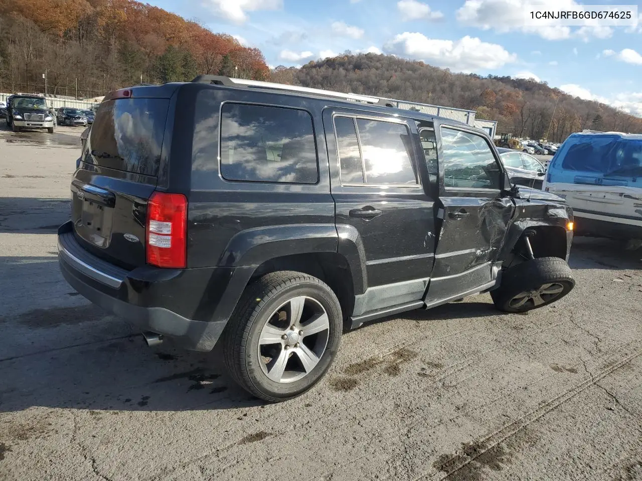 1C4NJRFB6GD674625 2016 Jeep Patriot Latitude