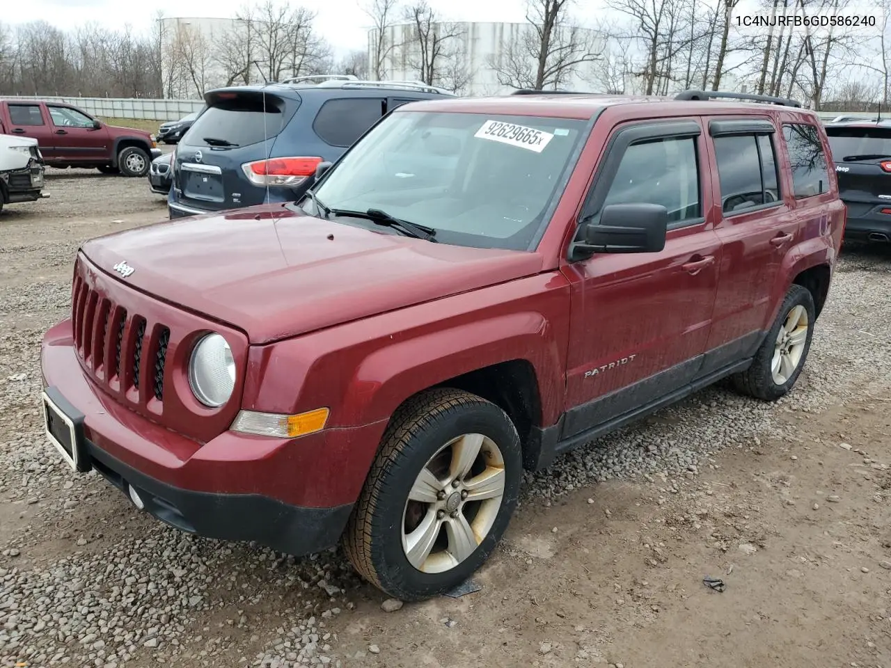 1C4NJRFB6GD586240 2016 Jeep Patriot Latitude