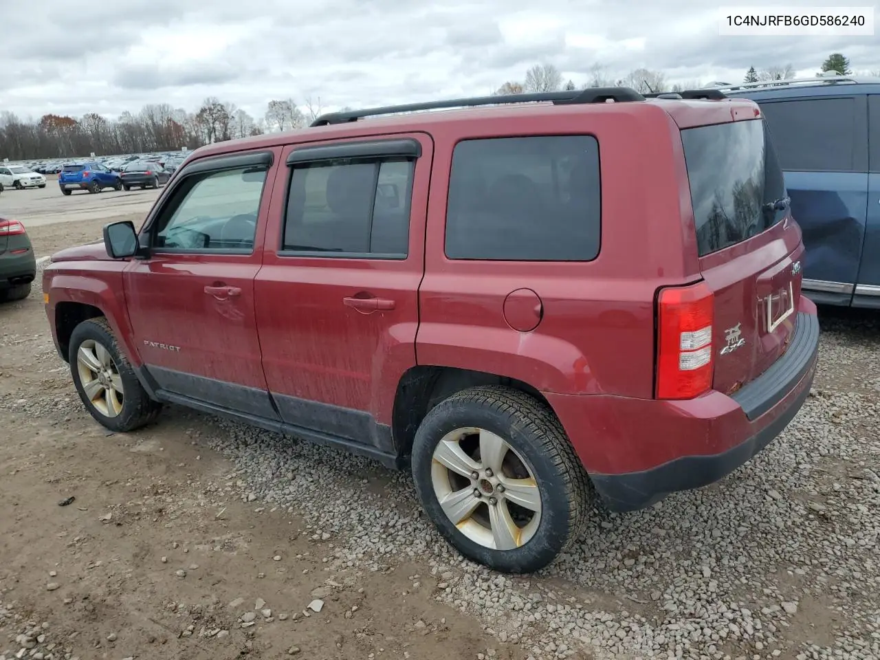 1C4NJRFB6GD586240 2016 Jeep Patriot Latitude