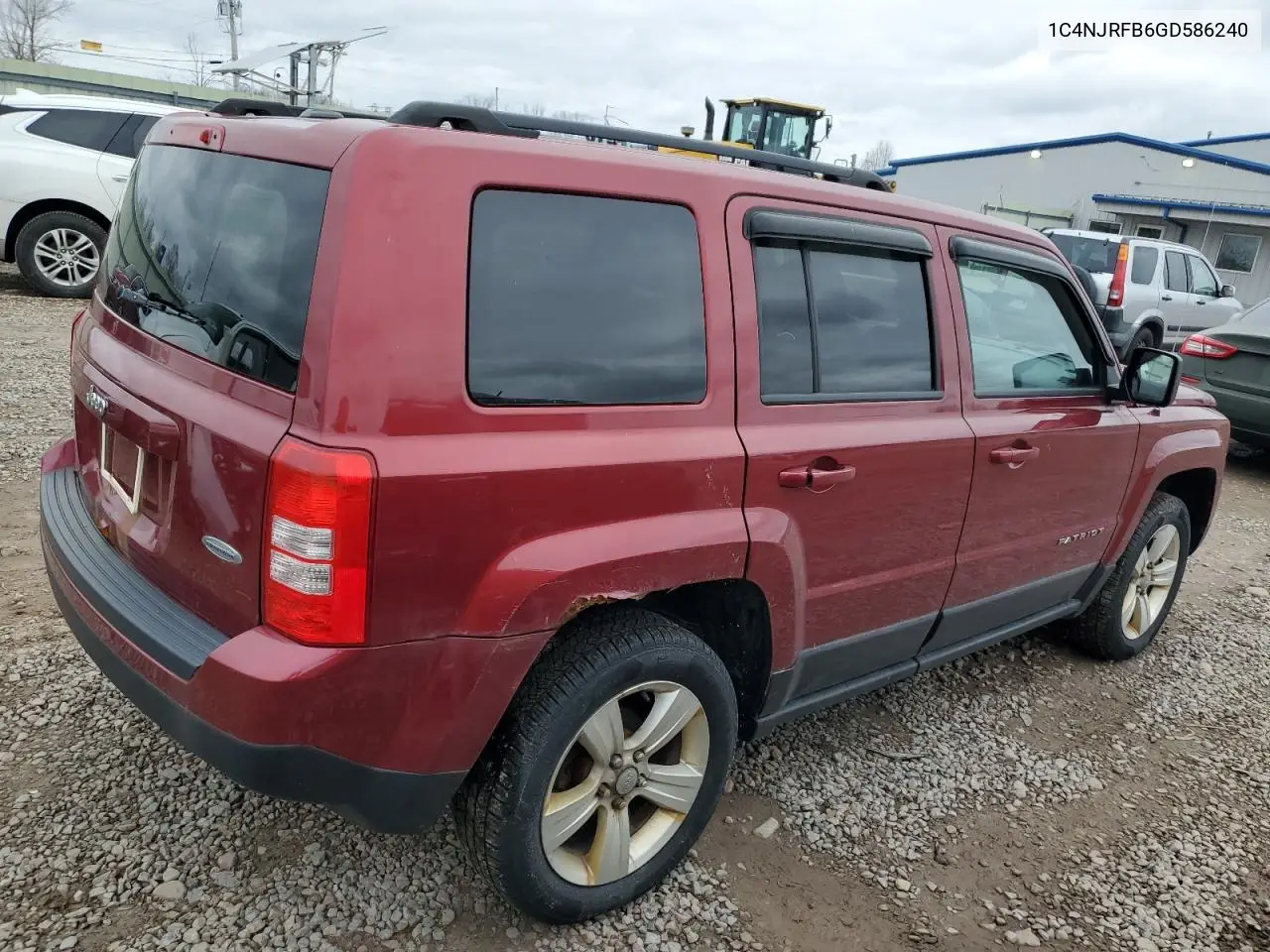 1C4NJRFB6GD586240 2016 Jeep Patriot Latitude