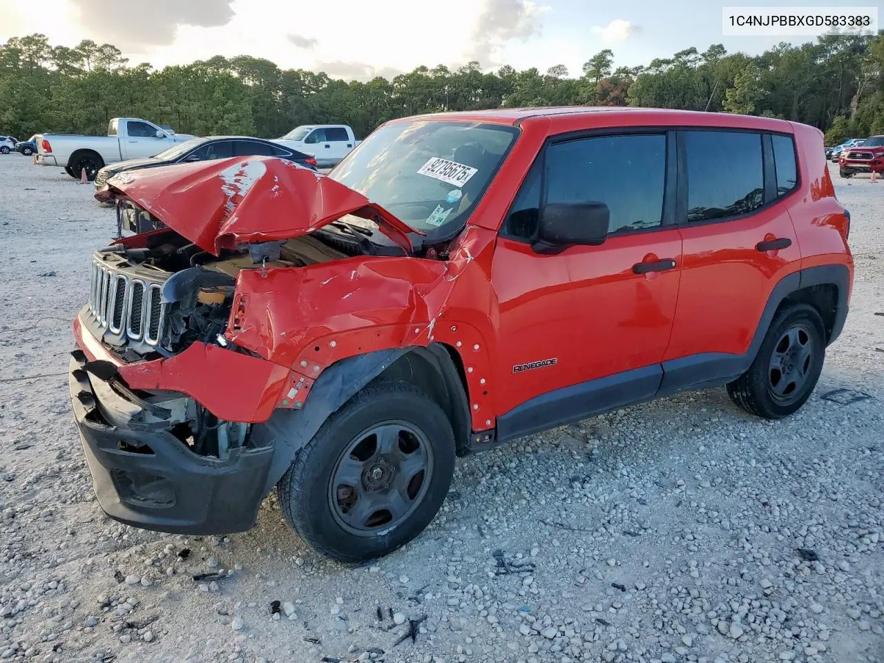 1C4NJPBBXGD583383 2016 Jeep Patriot Sport