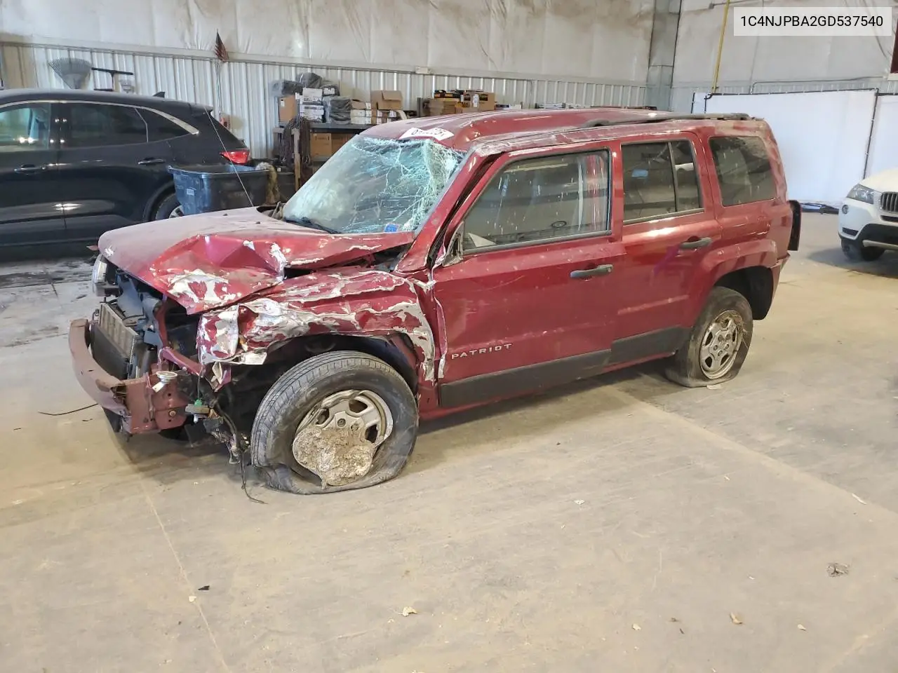 1C4NJPBA2GD537540 2016 Jeep Patriot Sport
