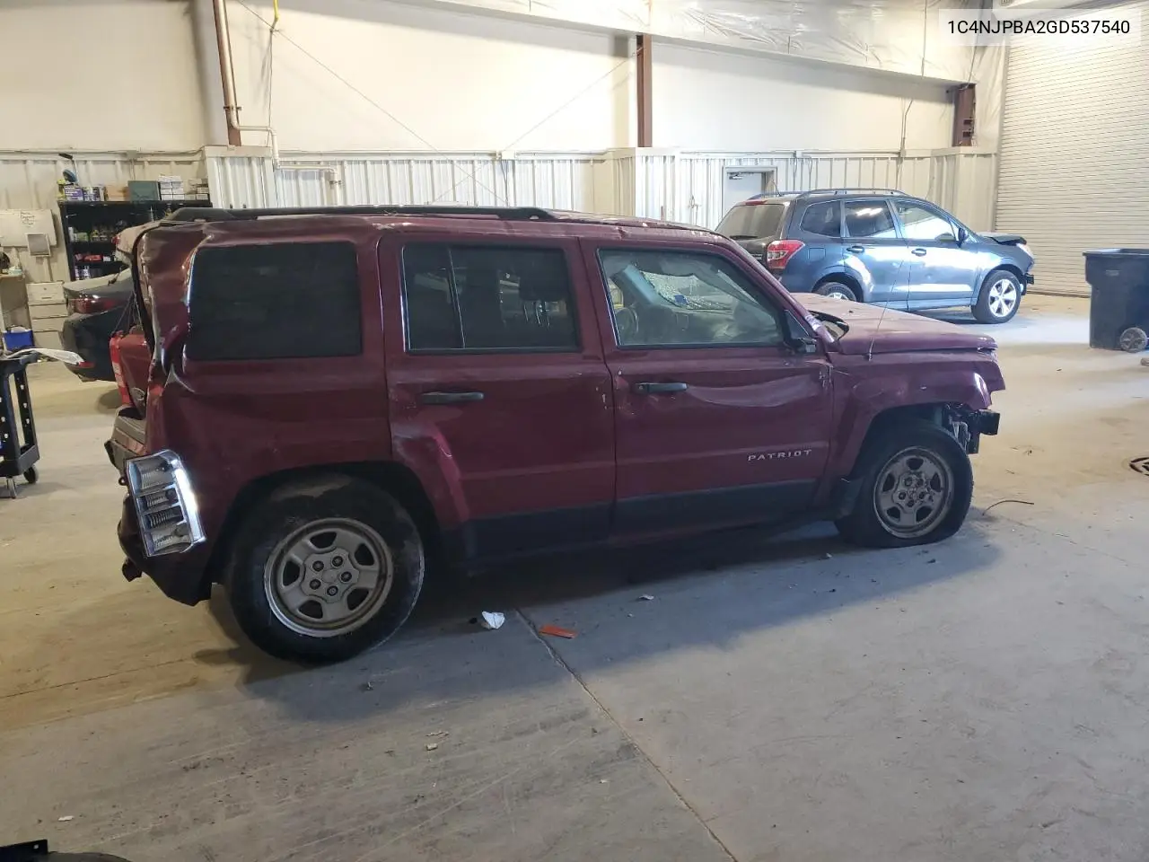 1C4NJPBA2GD537540 2016 Jeep Patriot Sport