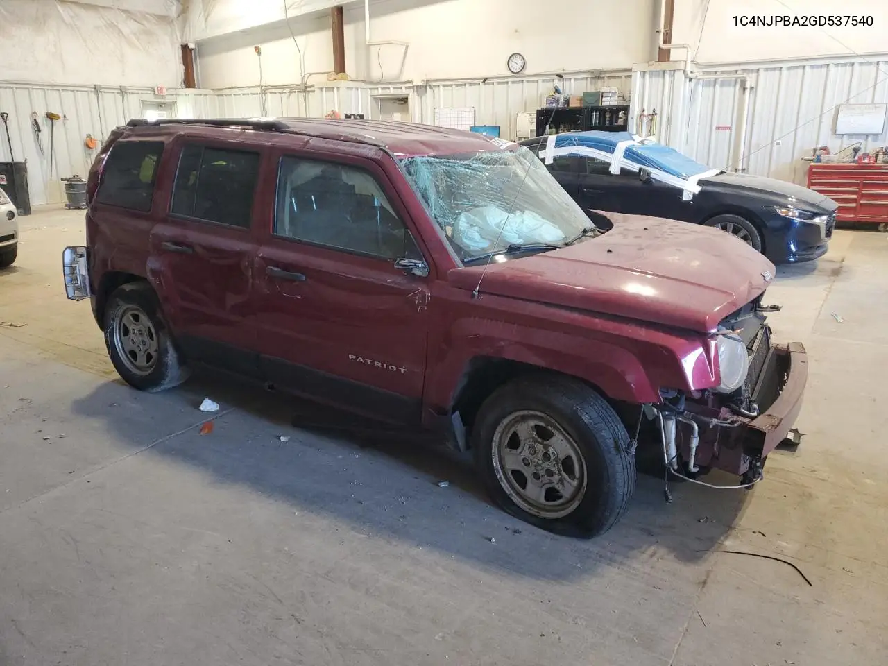 1C4NJPBA2GD537540 2016 Jeep Patriot Sport