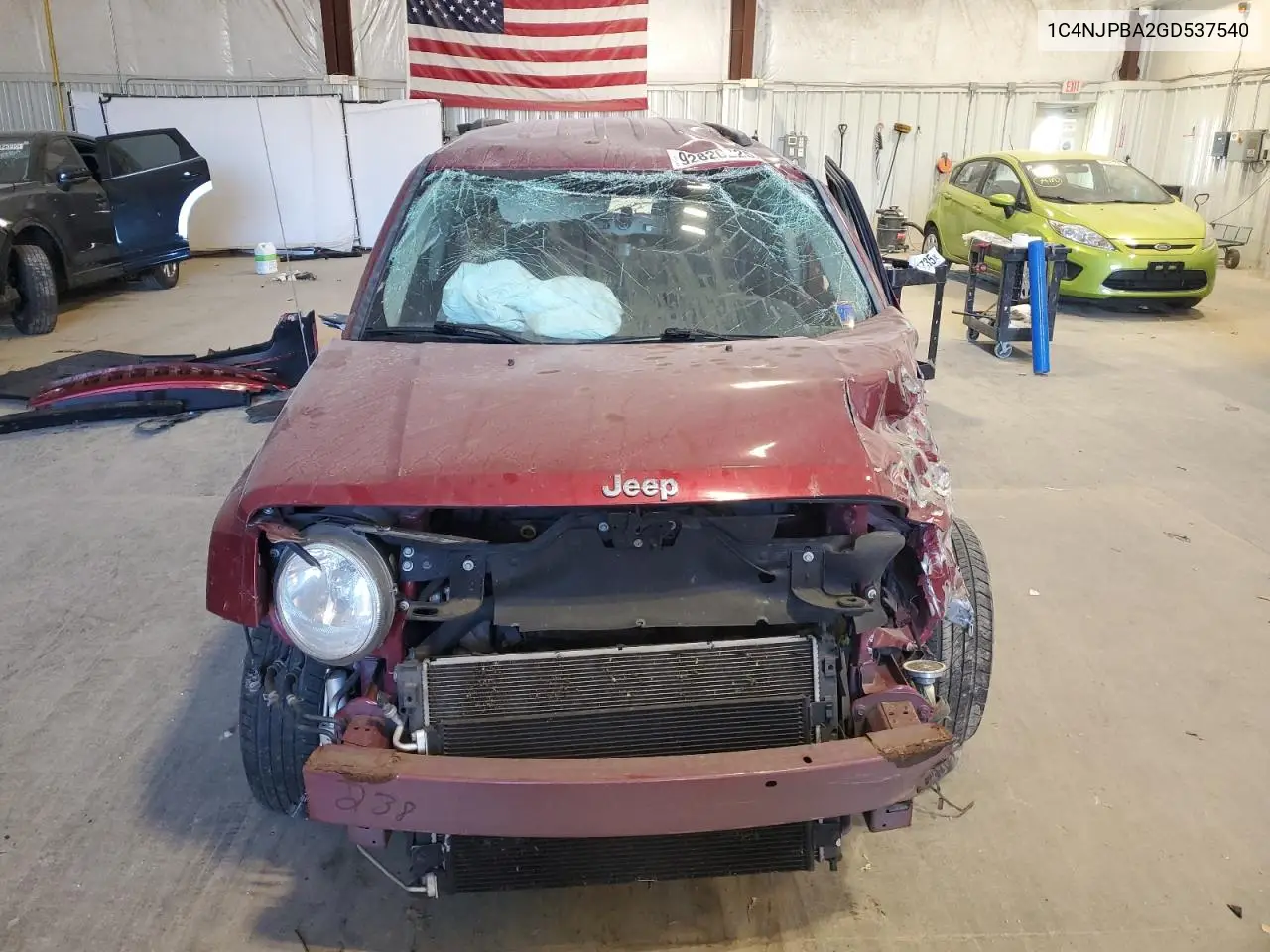 1C4NJPBA2GD537540 2016 Jeep Patriot Sport