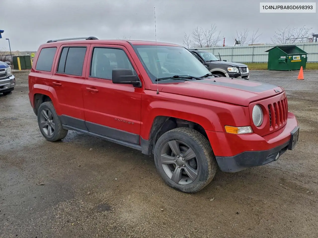1C4NJPBA8GD698393 2016 Jeep Patriot Sport