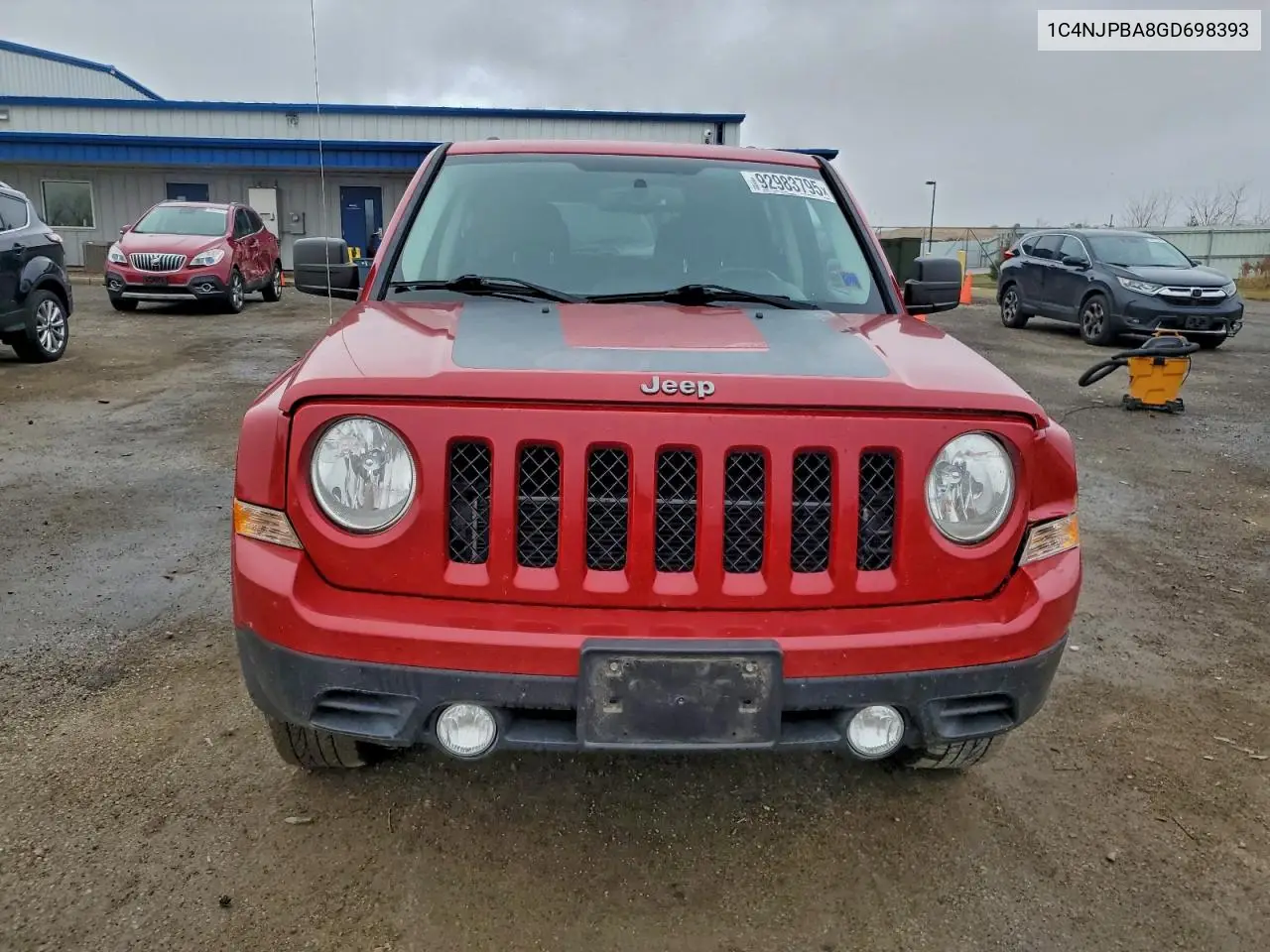 1C4NJPBA8GD698393 2016 Jeep Patriot Sport