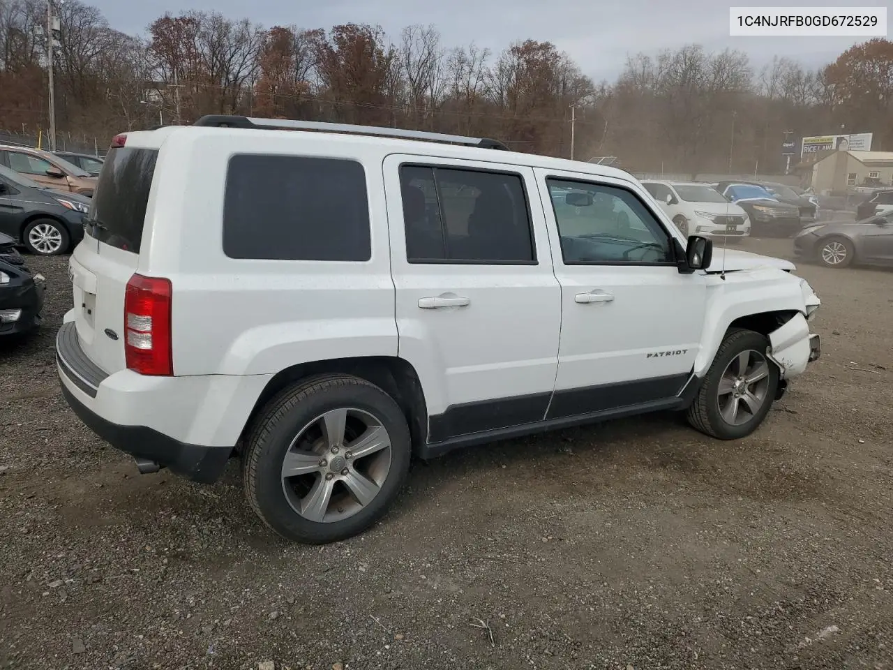 1C4NJRFB0GD672529 2016 Jeep Patriot Latitude