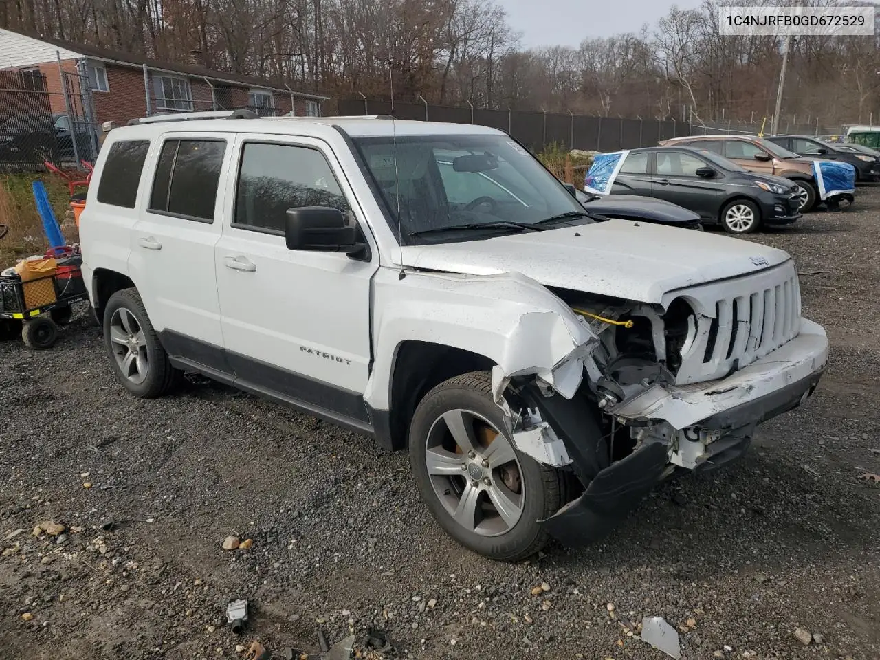 1C4NJRFB0GD672529 2016 Jeep Patriot Latitude