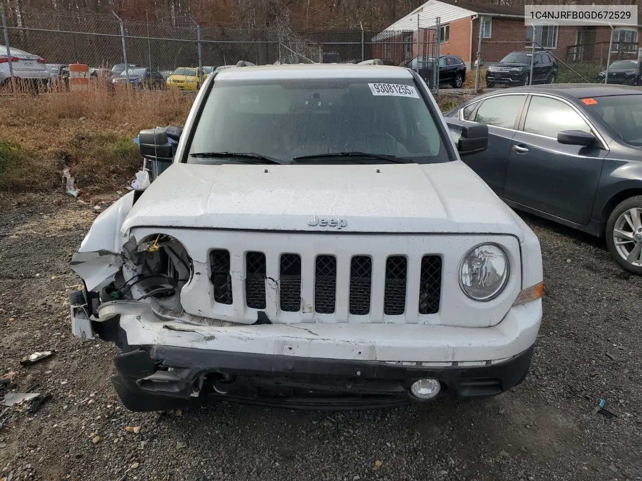1C4NJRFB0GD672529 2016 Jeep Patriot Latitude