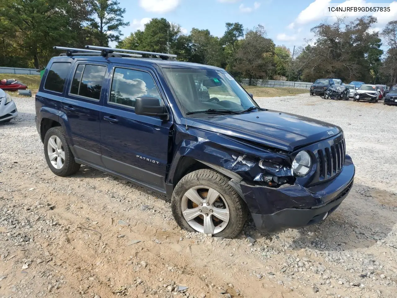 1C4NJRFB9GD657835 2016 Jeep Patriot Latitude