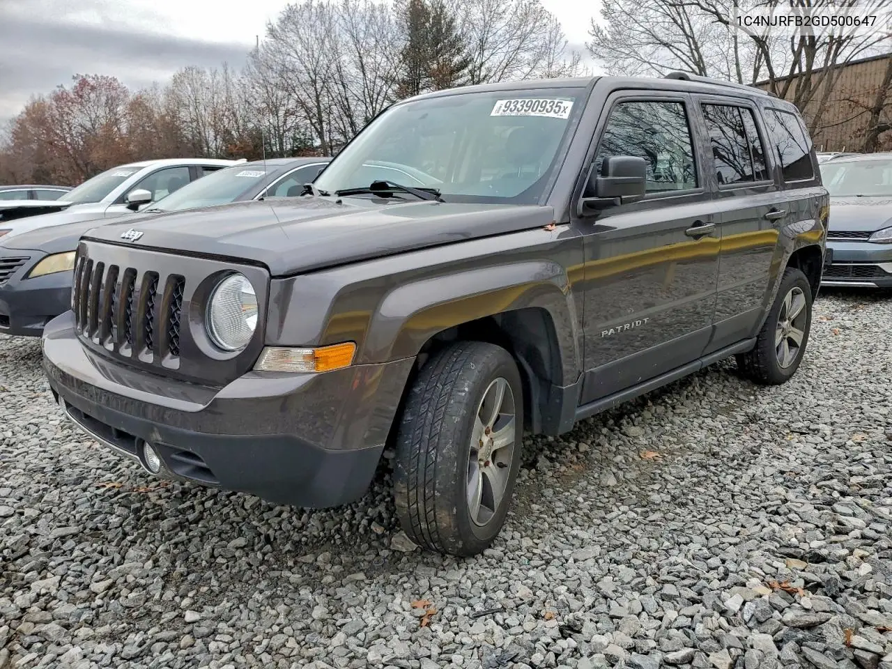 1C4NJRFB2GD500647 2016 Jeep Patriot Latitude