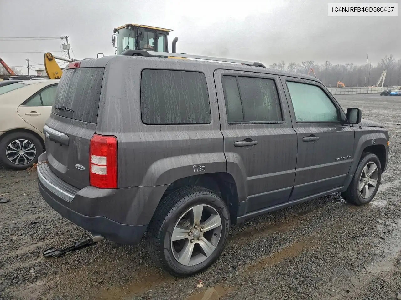 1C4NJRFB4GD580467 2016 Jeep Patriot Latitude