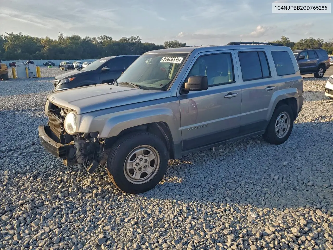 1C4NJPBB2GD765286 2016 Jeep Patriot Sport