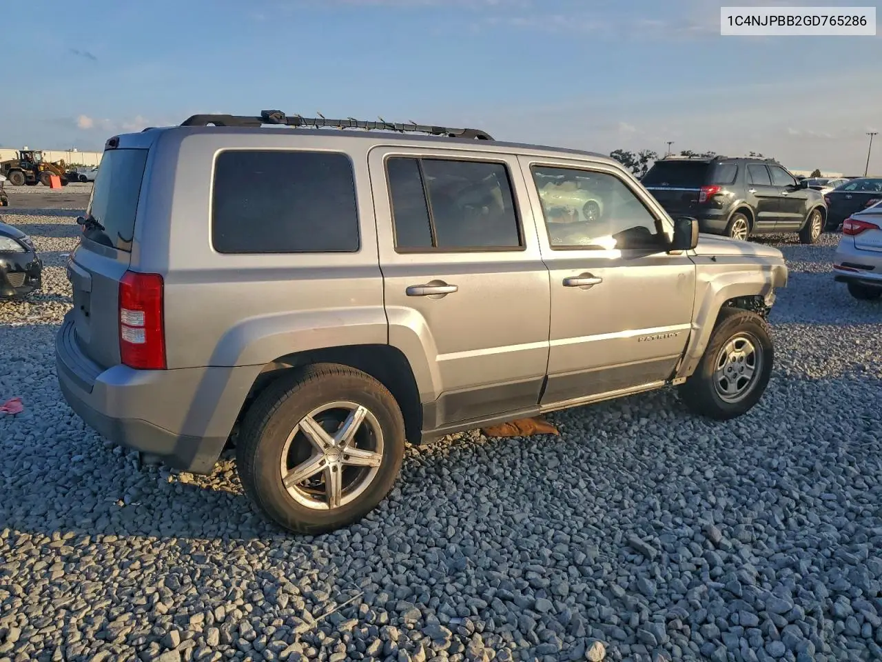 1C4NJPBB2GD765286 2016 Jeep Patriot Sport