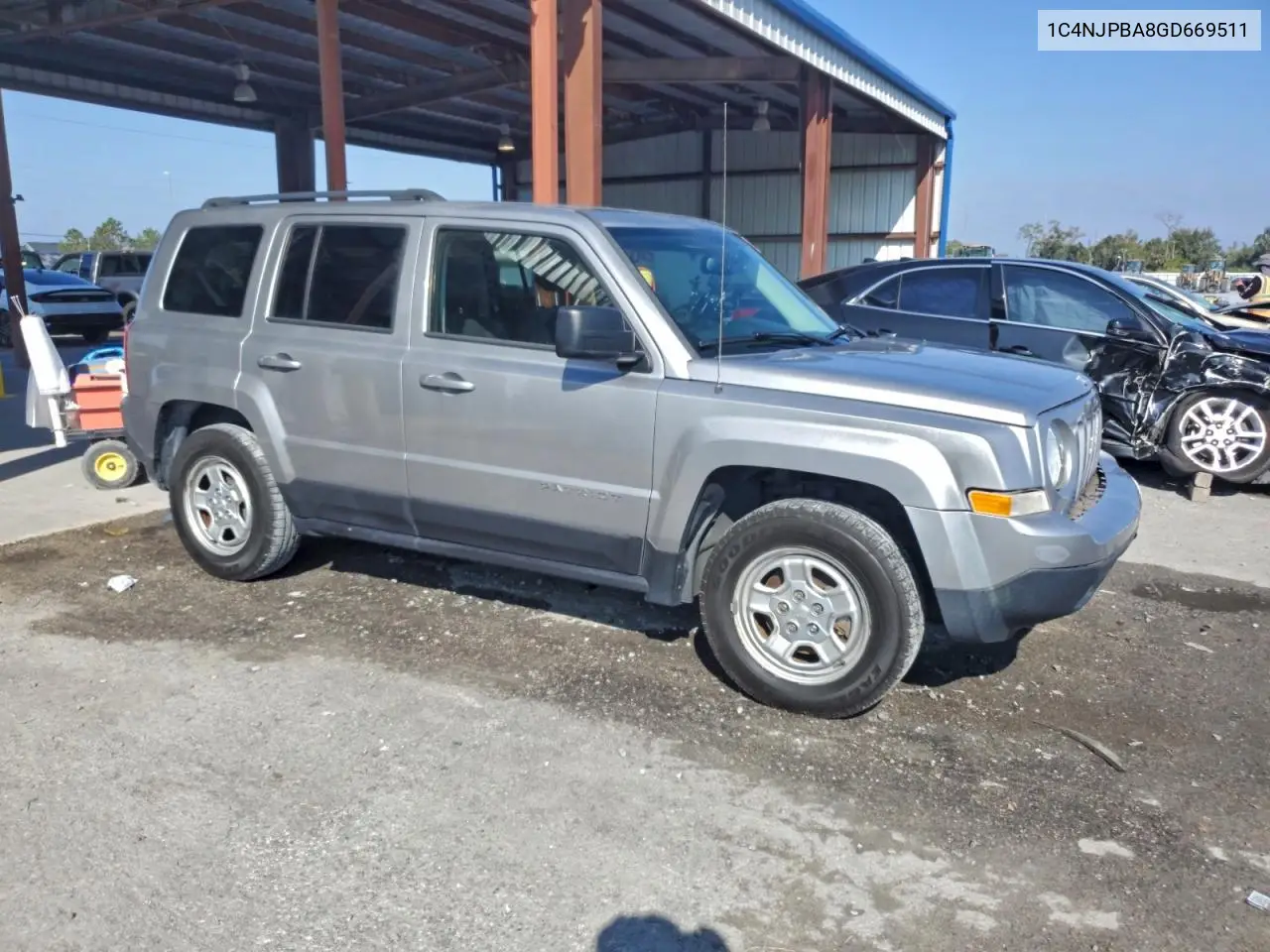 1C4NJPBA8GD669511 2016 Jeep Patriot Sport