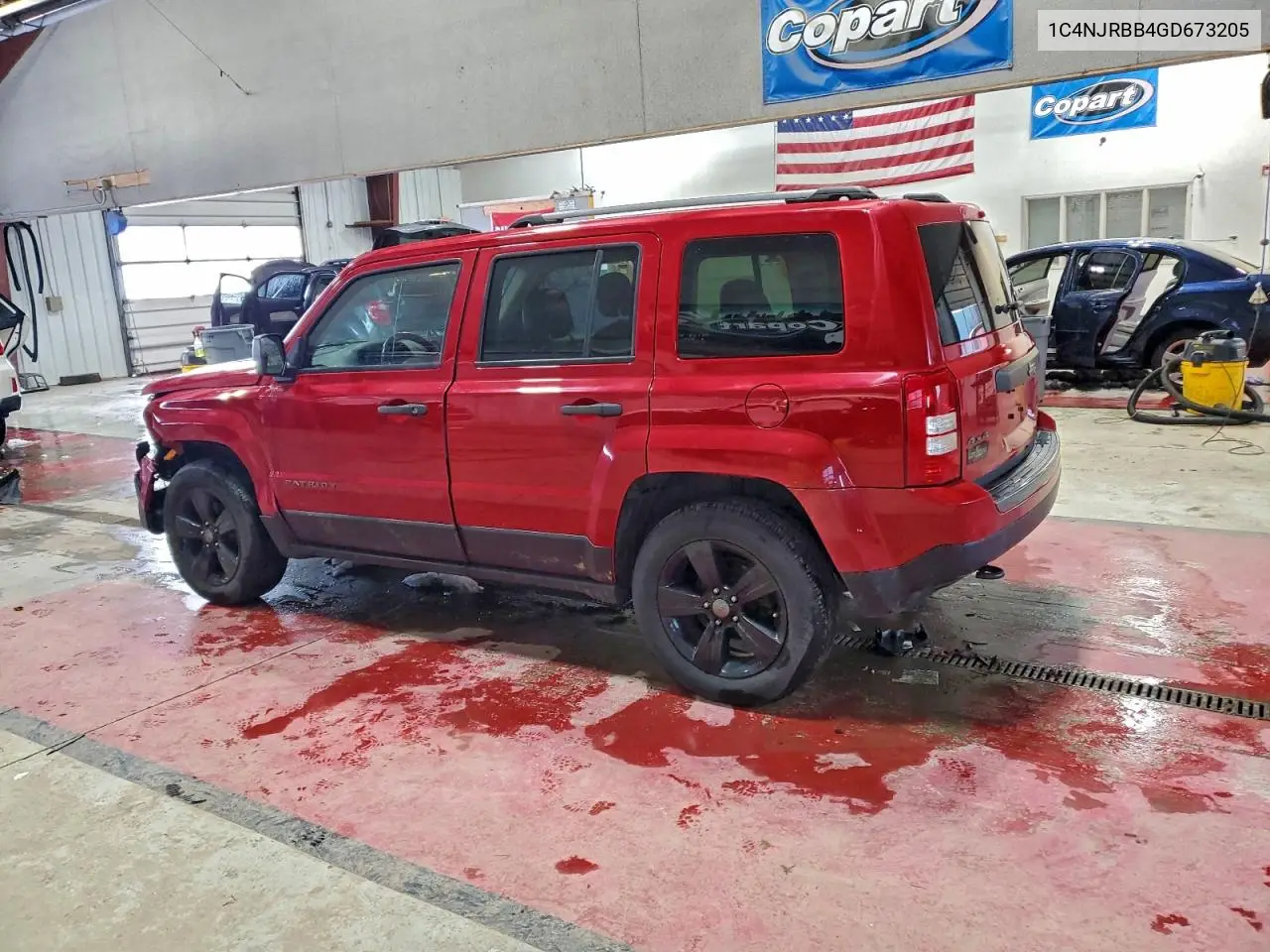 1C4NJRBB4GD673205 2016 Jeep Patriot Sport