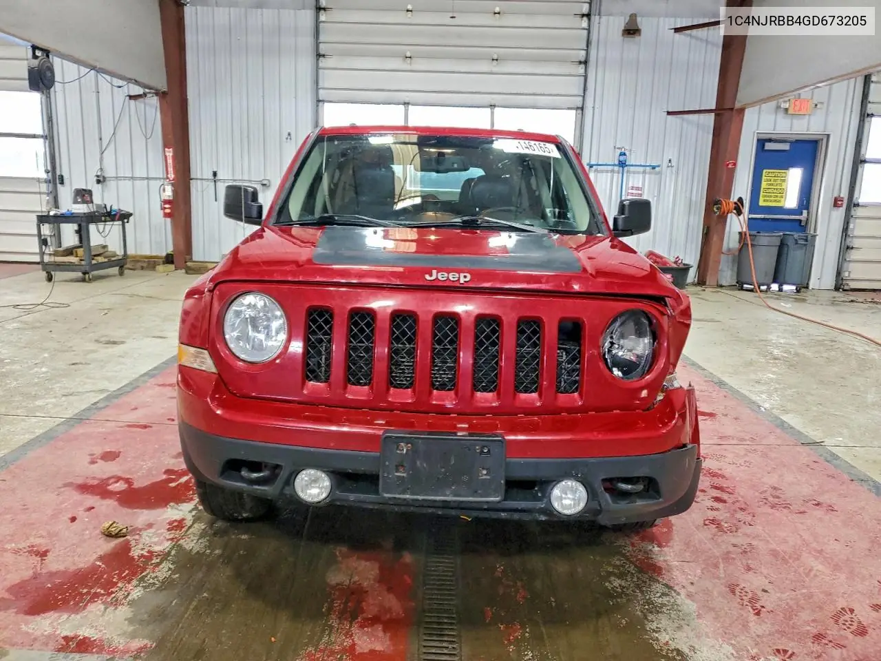 1C4NJRBB4GD673205 2016 Jeep Patriot Sport