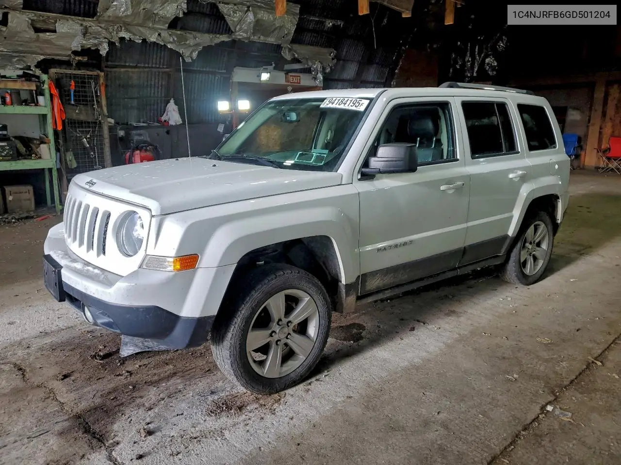 1C4NJRFB6GD501204 2016 Jeep Patriot Latitude