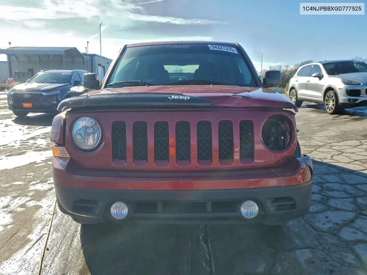 1C4NJPBBXGD777525 2016 Jeep Patriot Sport