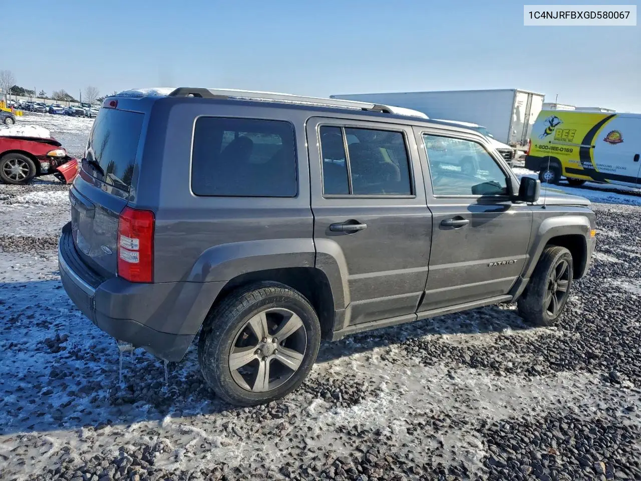 1C4NJRFBXGD580067 2016 Jeep Patriot Latitude