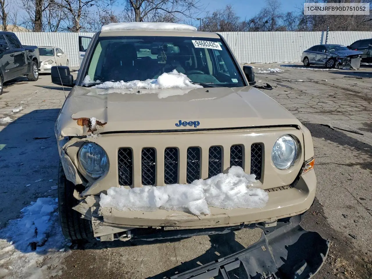 1C4NJRFB9GD751052 2016 Jeep Patriot Latitude