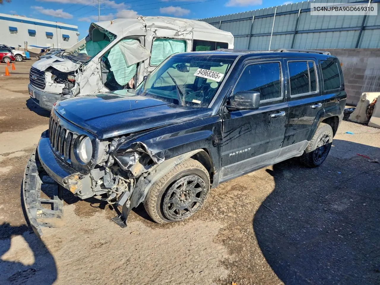 1C4NJPBA9GD669310 2016 Jeep Patriot Sport