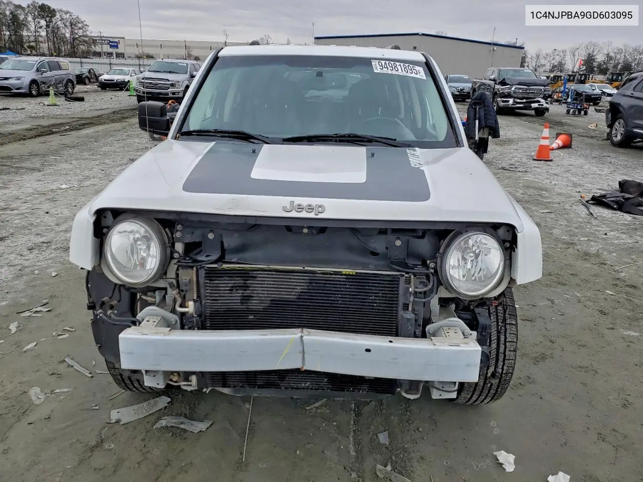1C4NJPBA9GD603095 2016 Jeep Patriot Sport