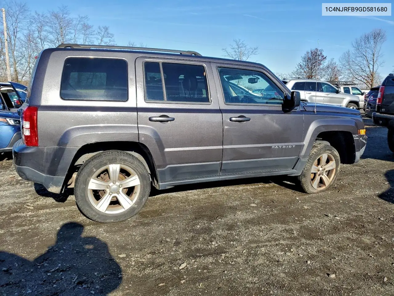 1C4NJRFB9GD581680 2016 Jeep Patriot Latitude
