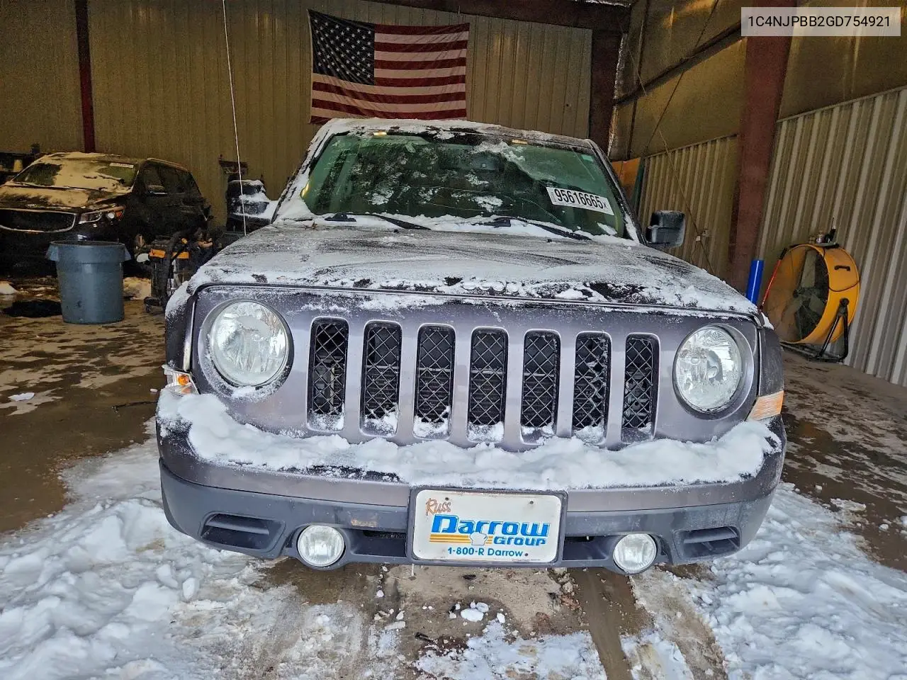 1C4NJPBB2GD754921 2016 Jeep Patriot Sport
