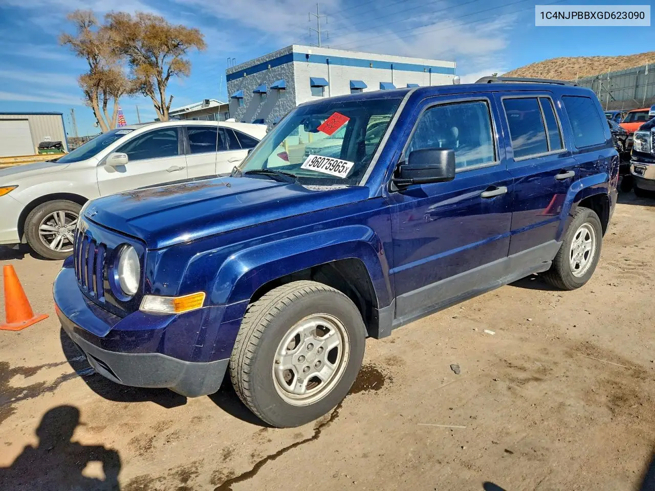 1C4NJPBBXGD623090 2016 Jeep Patriot Sport