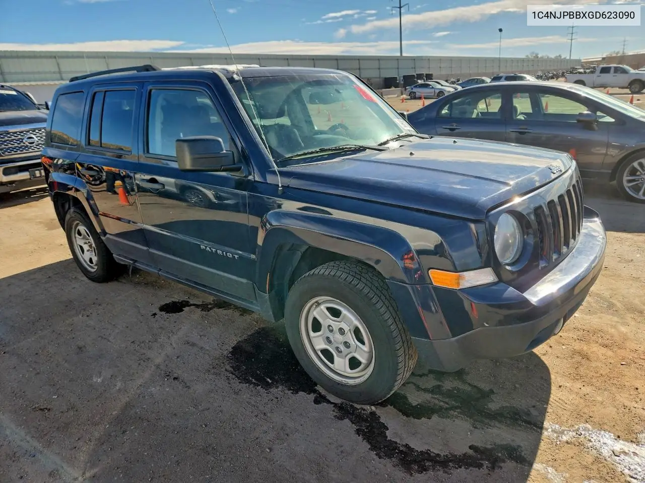 1C4NJPBBXGD623090 2016 Jeep Patriot Sport