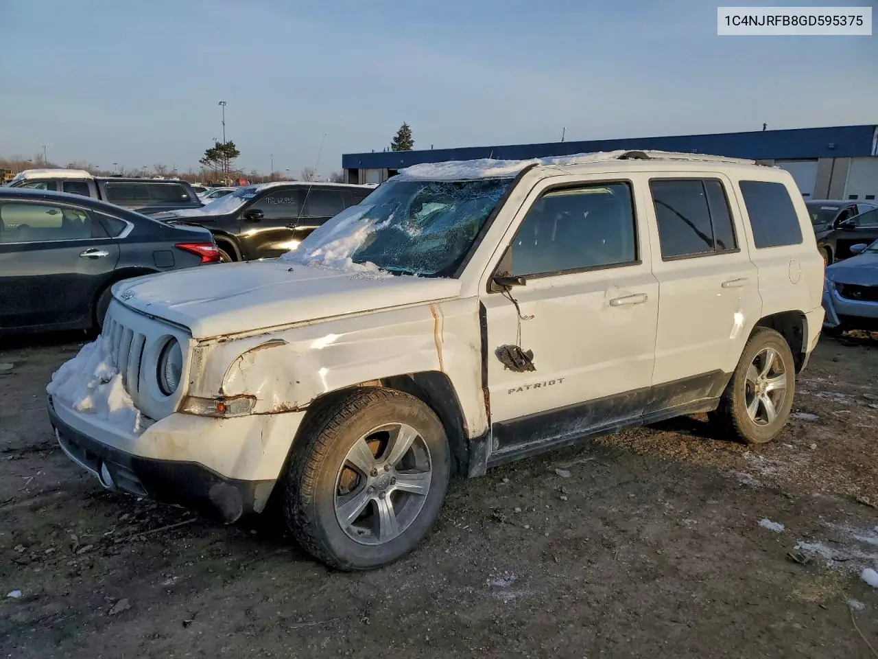 1C4NJRFB8GD595375 2016 Jeep Patriot Latitude