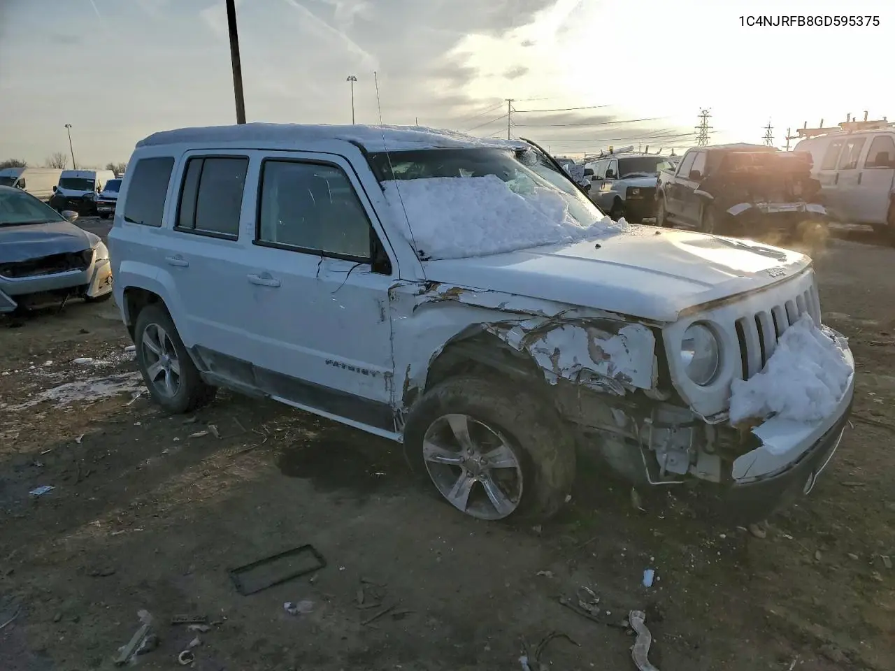 1C4NJRFB8GD595375 2016 Jeep Patriot Latitude