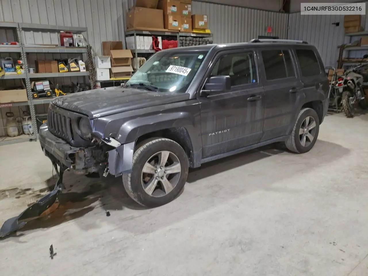 1C4NJRFB3GD532216 2016 Jeep Patriot Latitude
