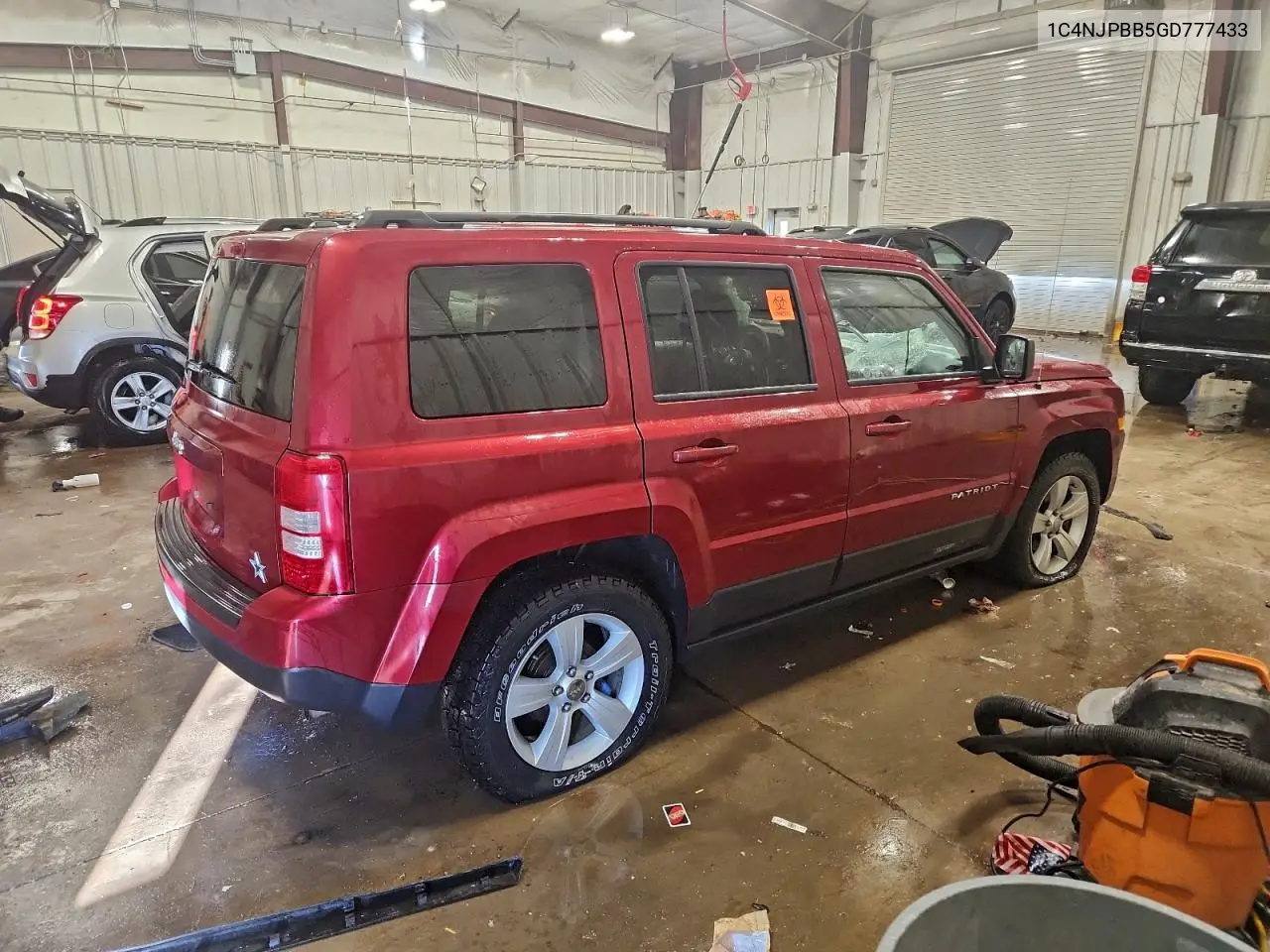 1C4NJPBB5GD777433 2016 Jeep Patriot Sport